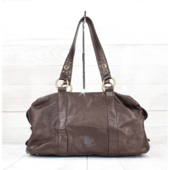 HOBO Handbags - Hobo International Brown Pebbled Leather Purse Hobo Shoulder Bag